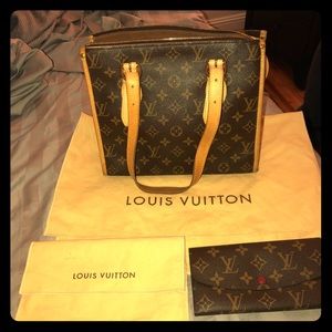 Louis Vuitton purse and wallet